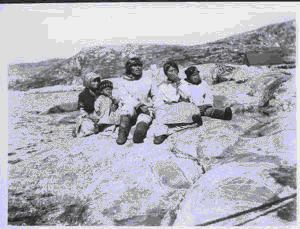 Image of Eskimo [Inuit] Family Group